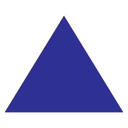 Ergomat 12in Mean Lean Arrow Head DuraStripe Blue, 15PK DSML-ARROWHEAD-12-B-KIT